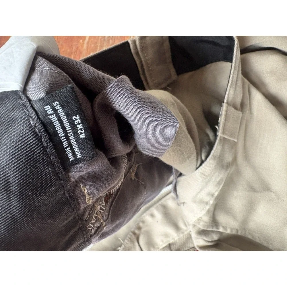 Dickies Mens 42x32 Original Fit 874 Flex Work Pants Straight Leg Brown Workwear